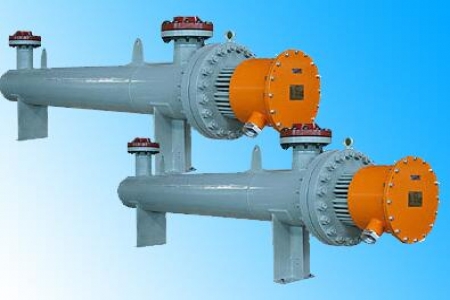 厂家生产气体管道式加热器防爆空气电加热器液体循环水恒温加热器
